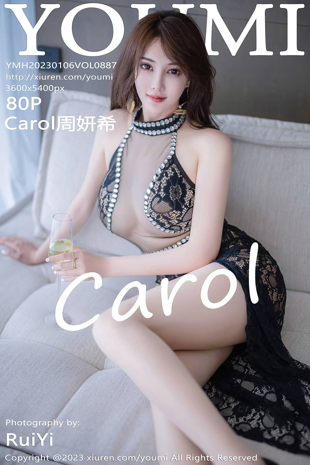 [YouMi尤蜜荟] 2023.01.06 VOL.887 Carol周妍希 [80P-667M]