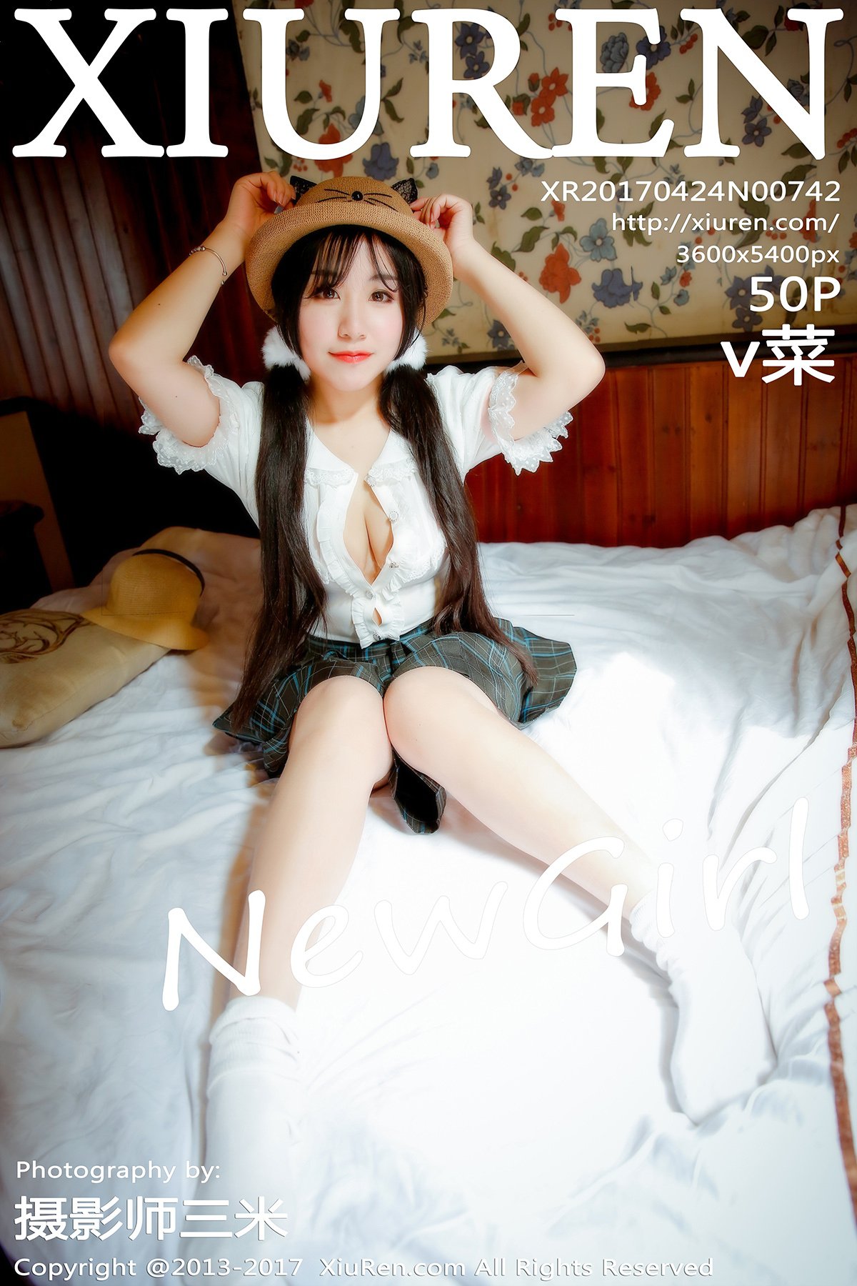 [XIUREN秀人网] 2017.04.24 NO.742 v菜 [50P-120MB]